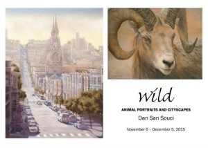 Wild Animal Portraits and Cityscapes by Dan San Souci